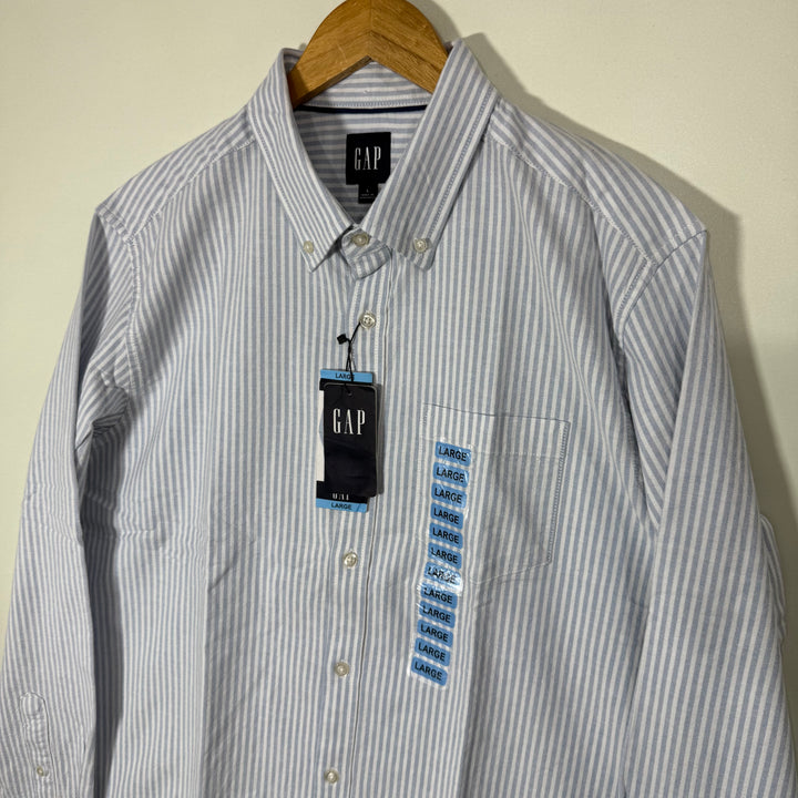 GAP BUTTON DOWN OXFORD COTTON SHIRT BRAND NEW WITH STRETCH
