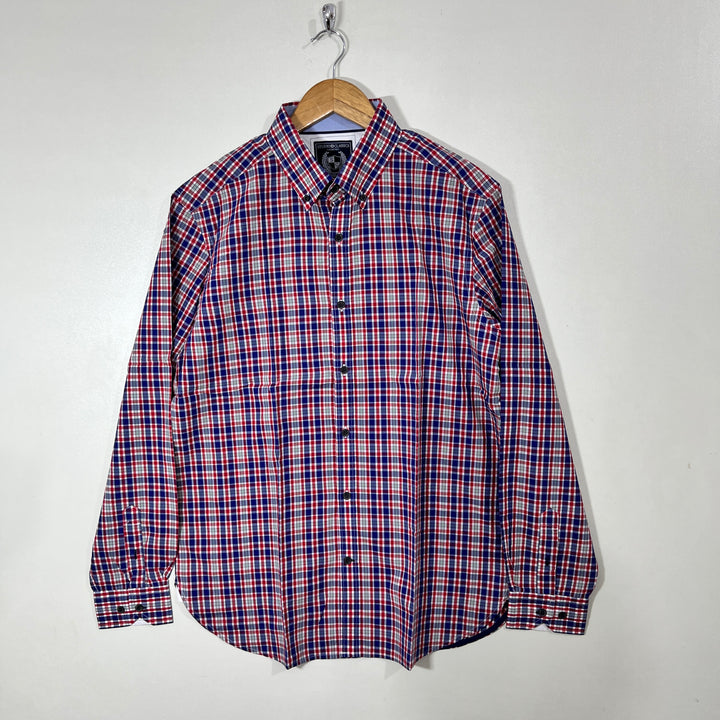 STUDIO CLASSIC BUTTON DOWN CASUAL COTTON SHIRT NH