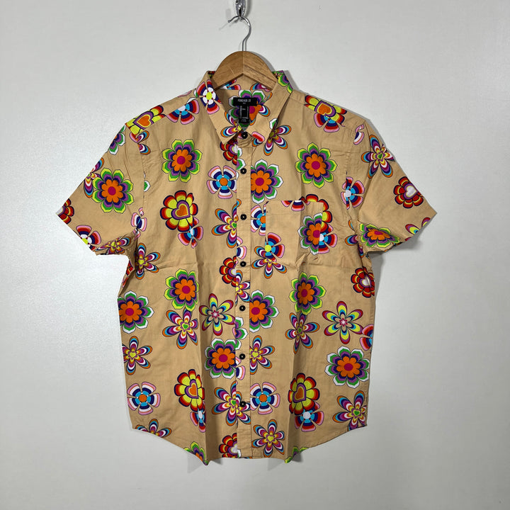 FOREVER 21 MEN HALF SLEEVES SHIRT