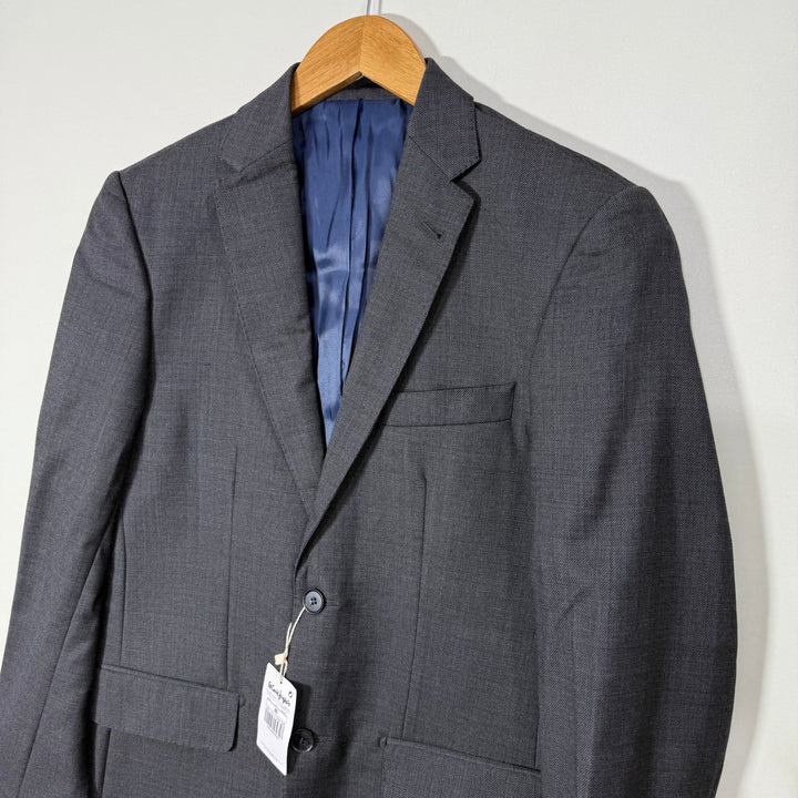 EL CORTE INGLES WOOL BLAZER  BRAND NEW CHARCOAL GREY