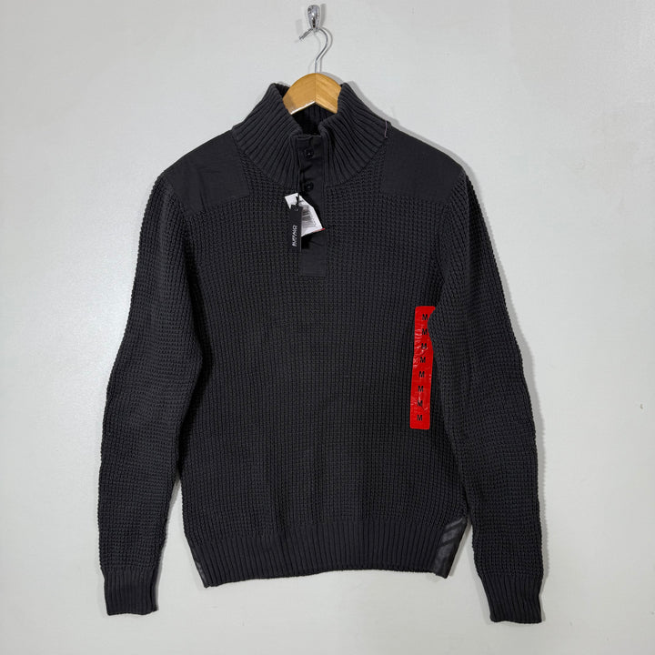 BUFFALO HALF ZIP KNITWEAR COTTON BRAND NEW