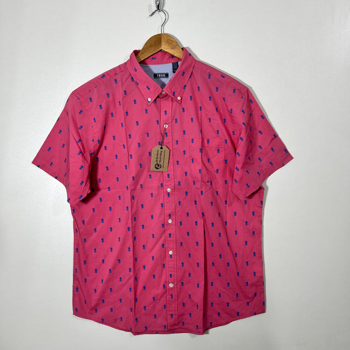 IZOD BUTTON DOWN HALF SLEEVES SHIRT