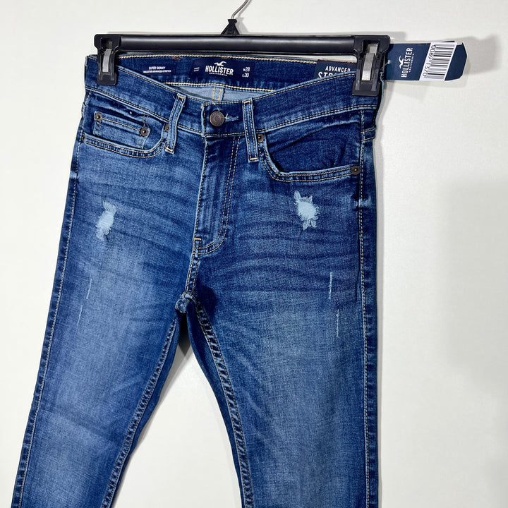 HOLLISTER ADVANCED SUPER SKINNY DENIM PANT BRAND NEW WITH STRETCH