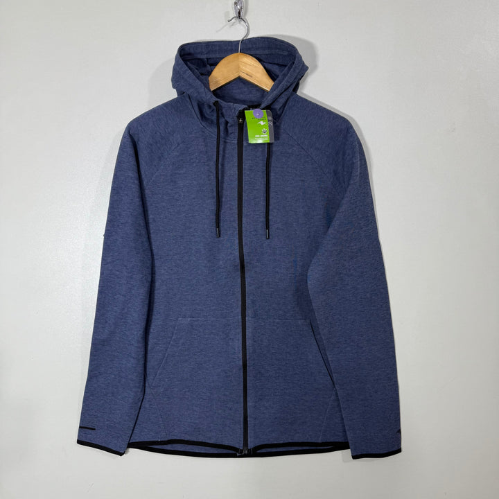 ATHLETIC WORKS DRI MOVE SWEAT JACKET WITH HOOD BRAND NEW