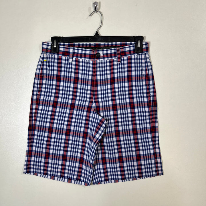 IZOD GOLF CHECKERED SHORT