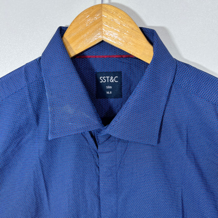 SET&C PRINTED CASUAL COTTON SHIRT