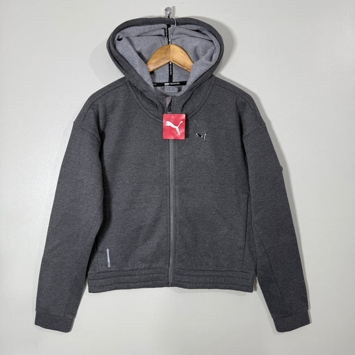 PUMA WOMEN SWEAT JACKET BRAND NEW INNER FLEECE WITH HOOD