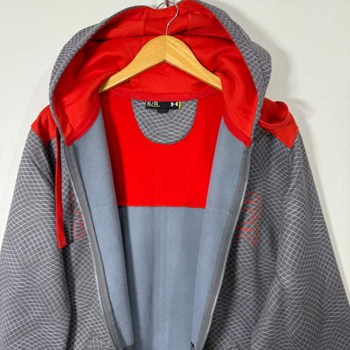 UNDER ARMOUR SPORT JACKET INNER FLEECE WITH HOOD