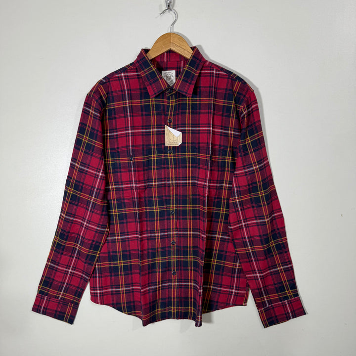 TRUE CRAFT CHECKERED FLANNEL COTTON SHIRT BRAND NEW