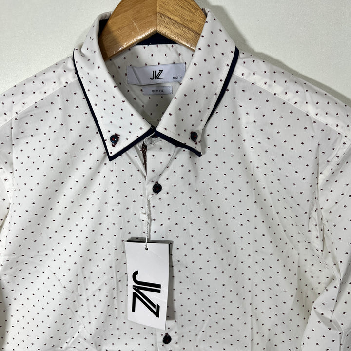 JVZ BUTTON DOWN CASUAL COTTON SHIRT BRAND NEW