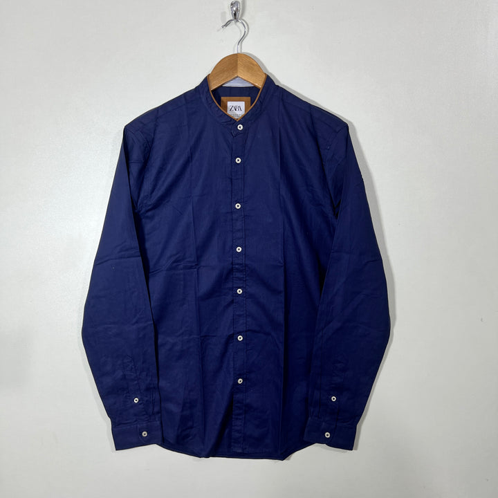 ZARA BEN COLLAR RELAXED FIT SHIRT