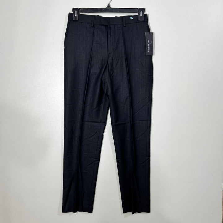 MARC ANTHONY SLIM FIT DARK GREY TEXTURE DRESS PANT BRAND NEW WITHOUT STRETCH