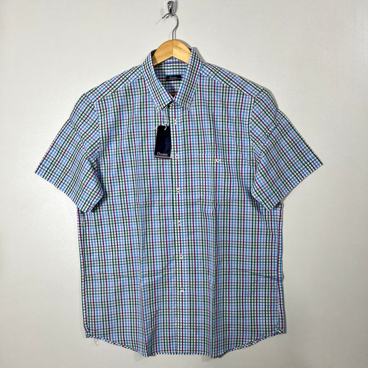 DUSTIN BUTTON DOWN HALF SLEEVES SHIRT BRAND NEW