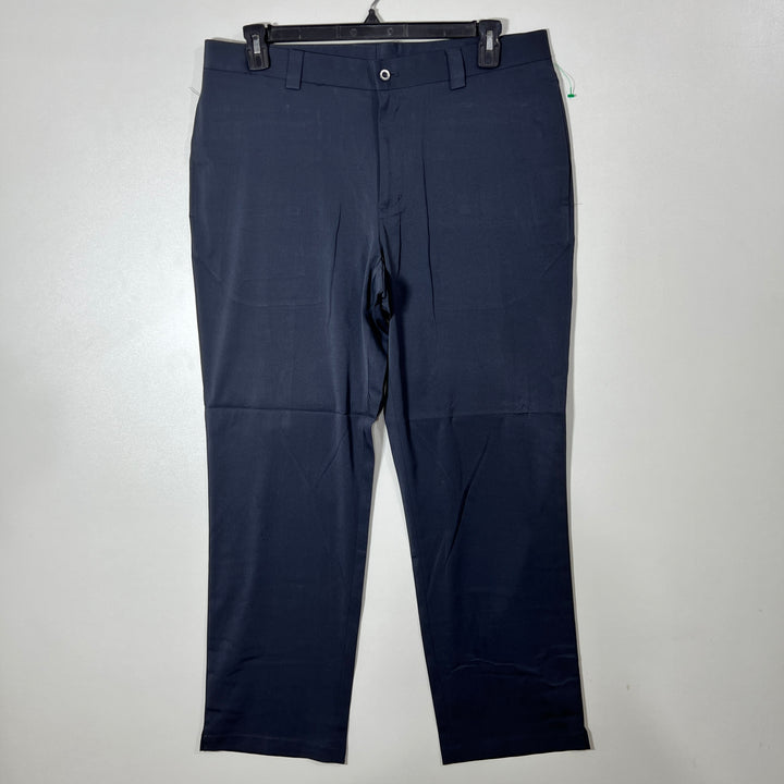 SLAZENGER STRAIGHT FIT PERFORMANCE PANT WITH STRETCH DARK GREY COLOUR