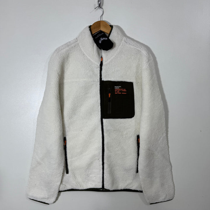 BRAVE SOUL LONDON FLEECE SHERPA JACKET BRAND NEW