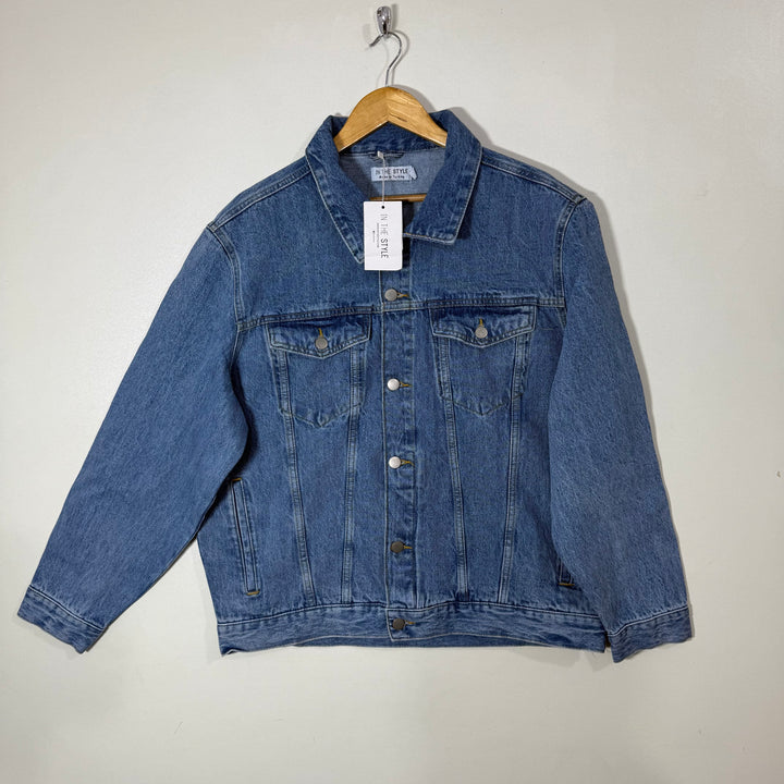 IN THE STYLE DENIM JACKET BRAND NEW