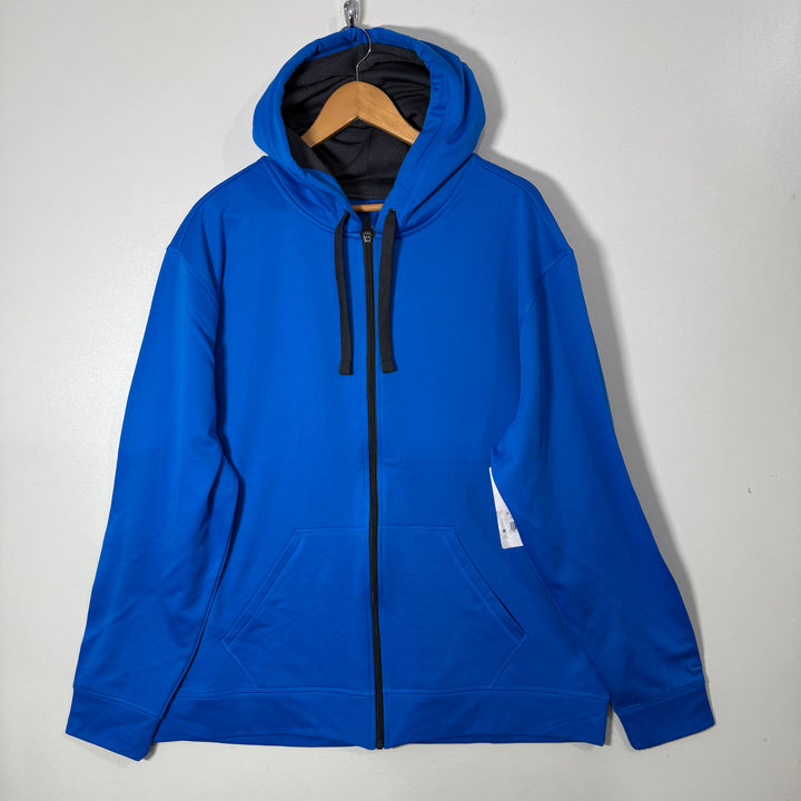 CHAMPION DUO DRY SPORT JACKET INNER FLEECE WITH HOOD