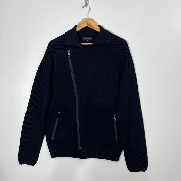 RIVER ISLAND FULL ZIP COTTON SWEATER