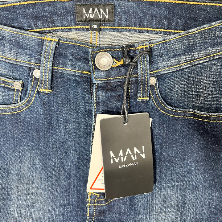 BOOHOOMAN SKINNY FIT DENIM PANT BRAND NEW WITH STRETCH
