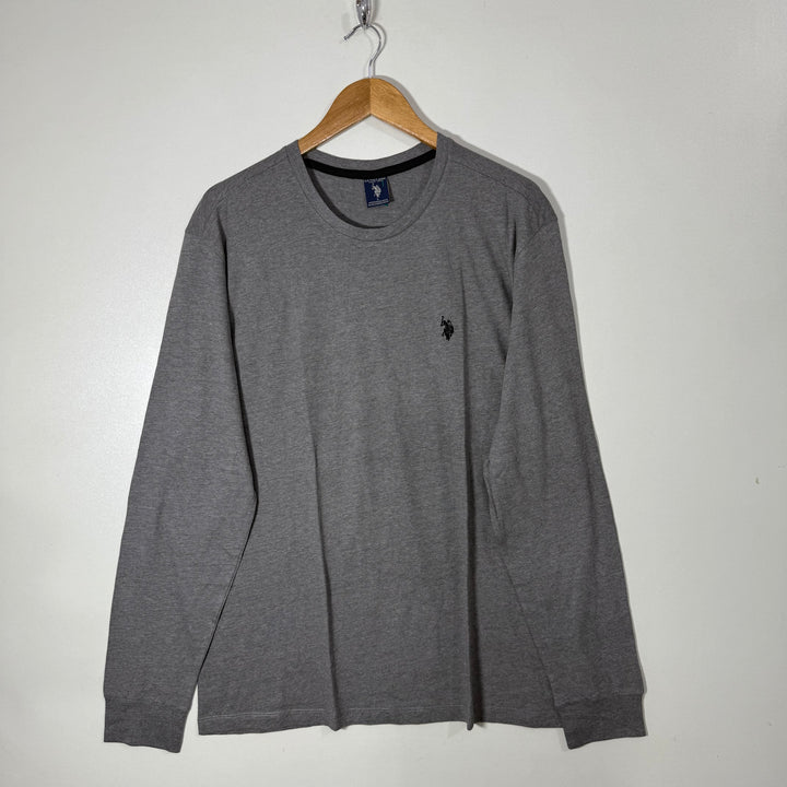 US POLO ASSN LONG SLEEVES COTTON TSHIRT