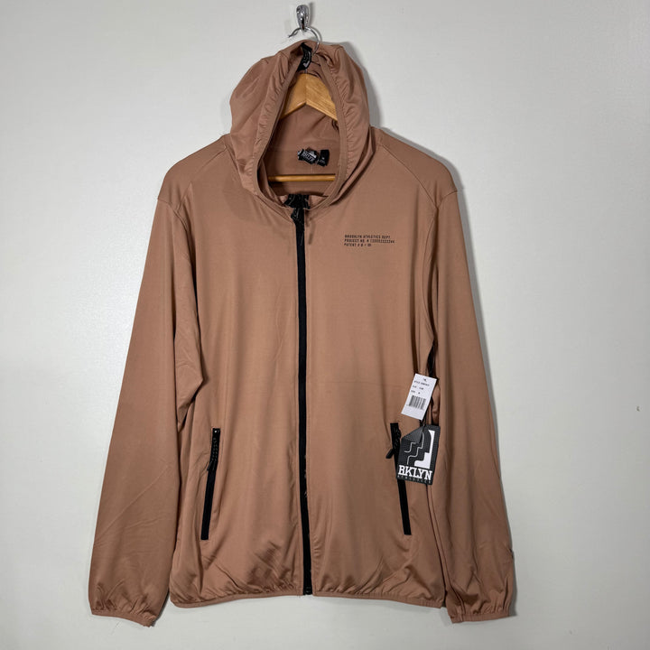 BKLYN SPORT JACKET BRAND NEW WITH HOOD