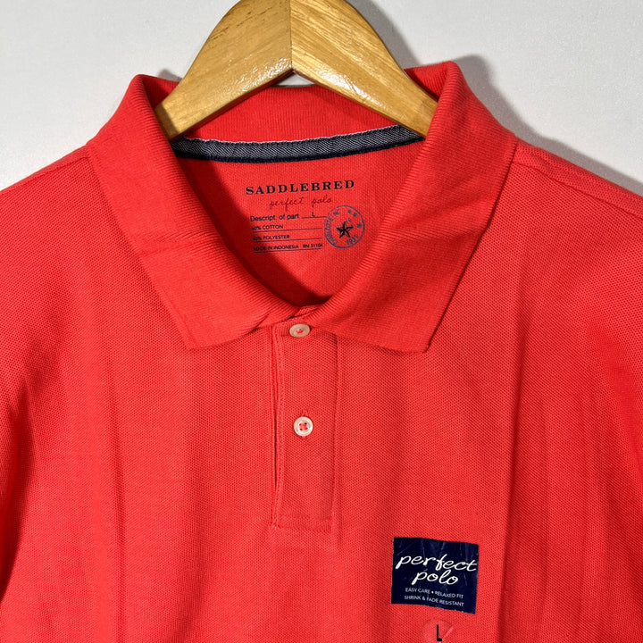 SADDLEBRED COTTON POLO TSHIRT BRAND NEW