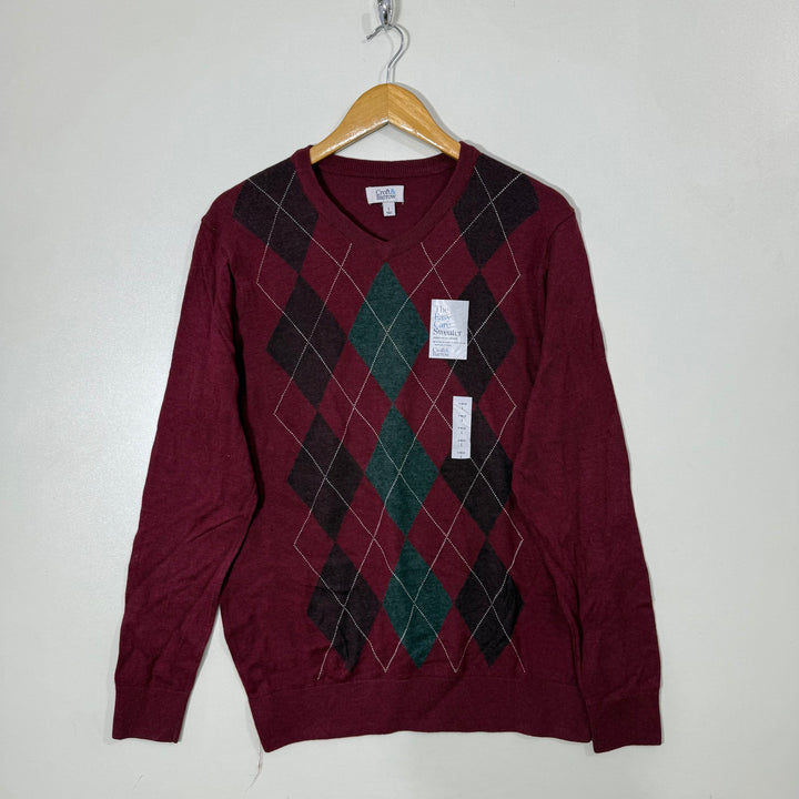 CROFT & BARROW BONANZA COTTON SWEATER BRAND NEW