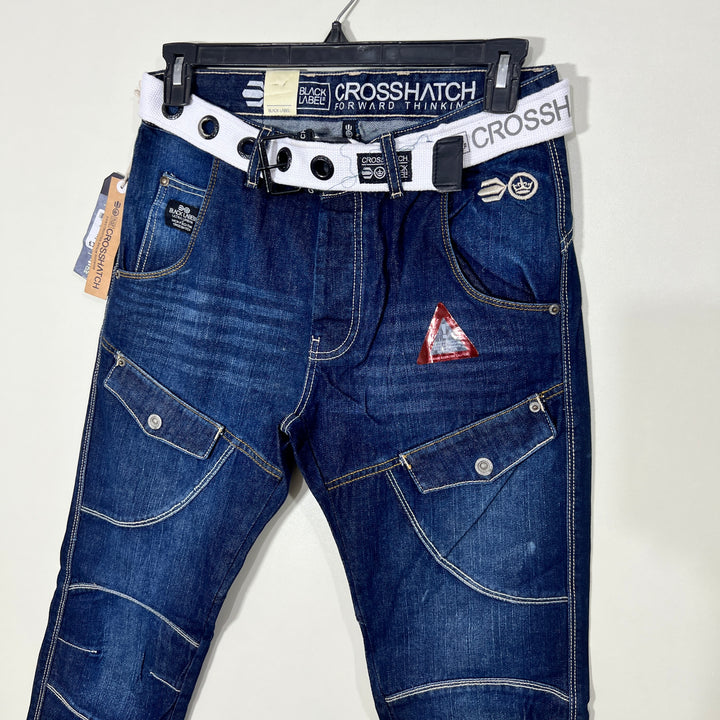 CROSSHATCH STRAIGHT FIT DENIM PANT BRAND NEW
