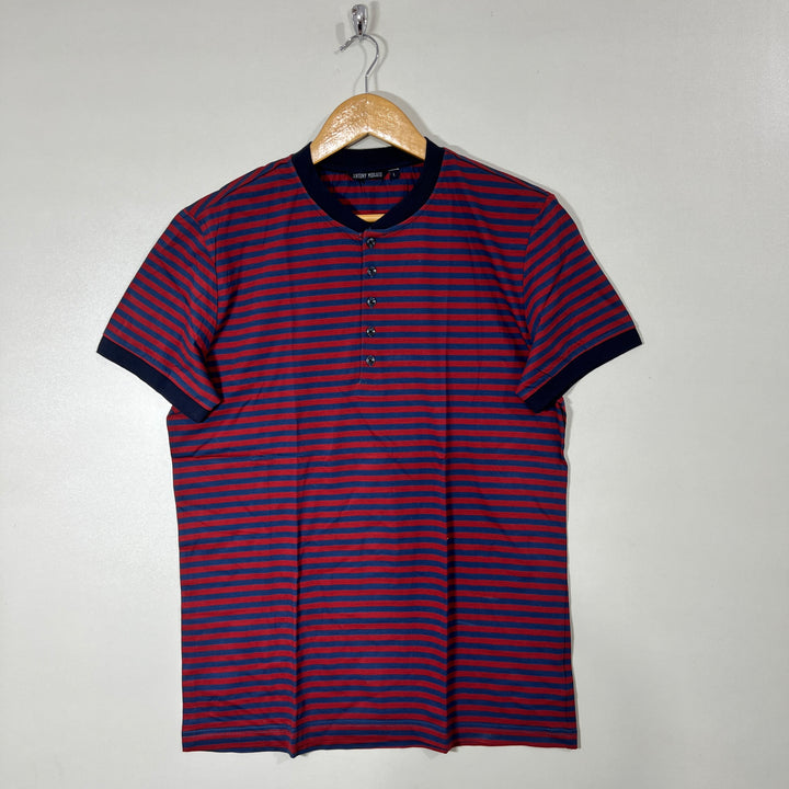 ANTONY MORATO HEN LEY COLLAR COTTON TSHIRT