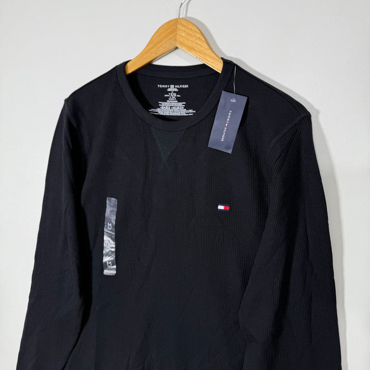 TOMMY HILFIGER KNITWEAR SLEEPWEAR LONG SLEEVES COTTON TSHIRT BRAND NEW