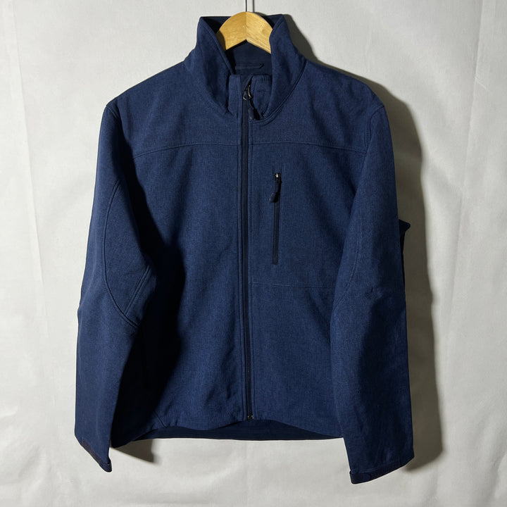 KIRKLAND SOFT SHELL WINDBREAKER JACKET INNER FLEECE