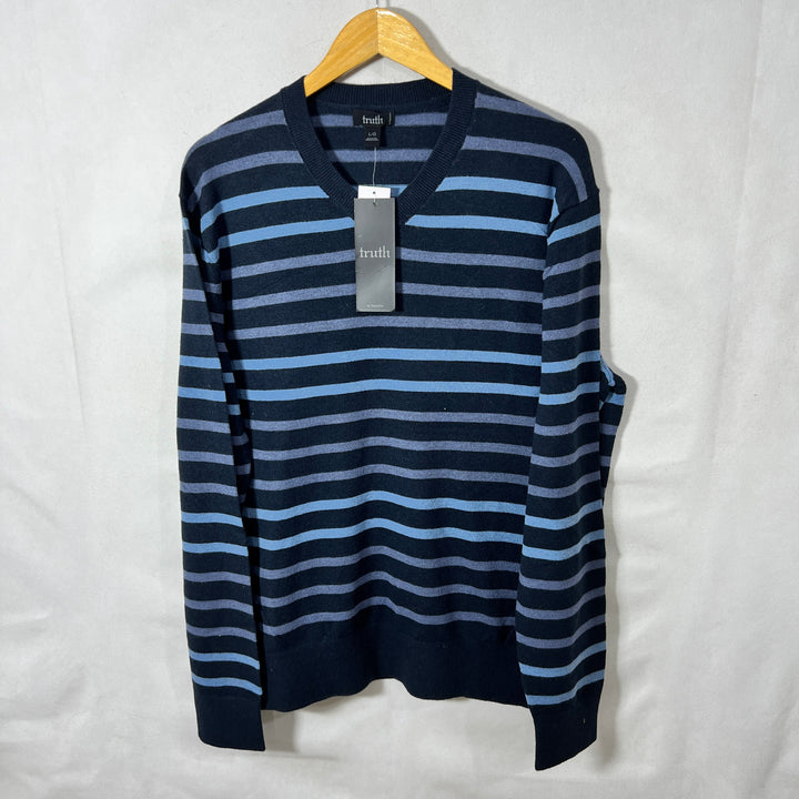 TRUTH V NECK ACRYLIC SWEATER BRAND NEW