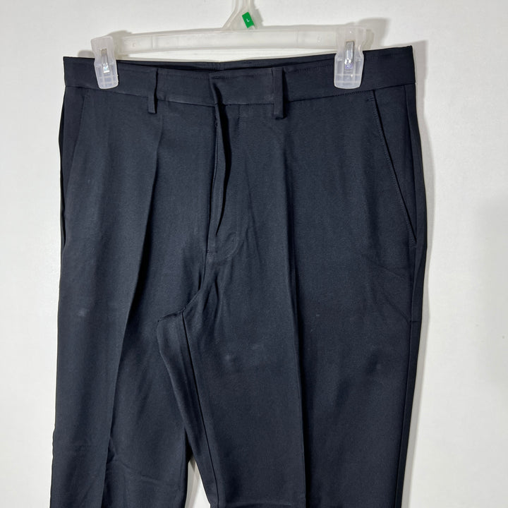 HAGGAR STRAIGHT FIT PERFORMANCE DRESS PANT WITHOUT STRETCH