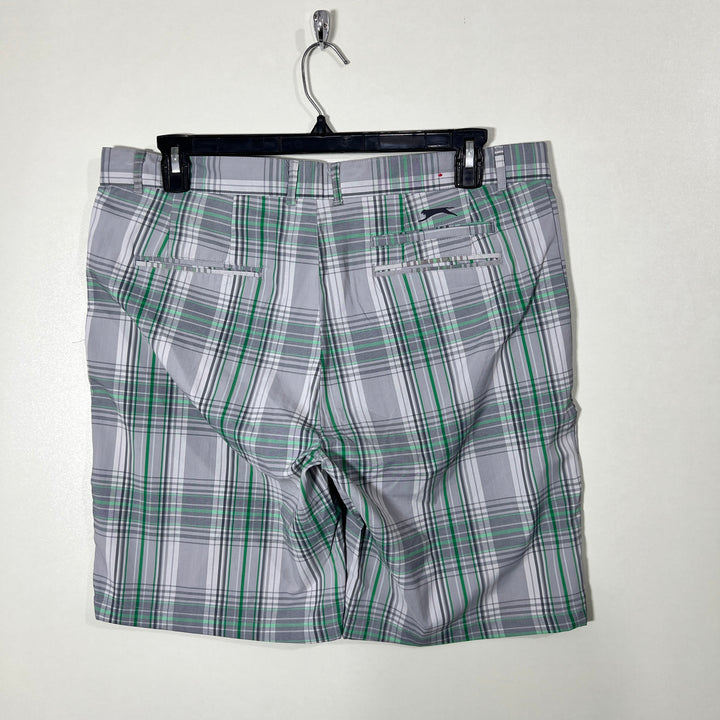 SLAZENGER CHECKERED GOLF SHORT