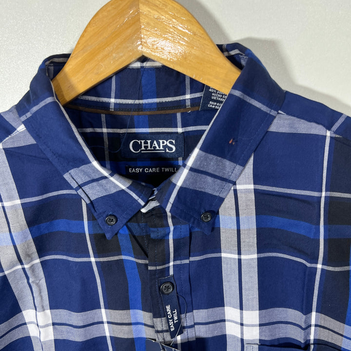 CHAPS BUTTON DOWN CASUAL COTTON SHIRT