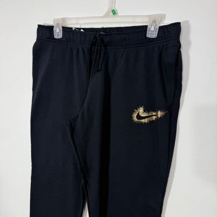 NIKE STANDARD FIT SWEAT TROUSER BRAND NEW INNER FLEECE BLACK COLOUR