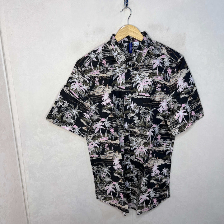 DIVIDED H&M HALF SLEEVES COTTON SHIRT
