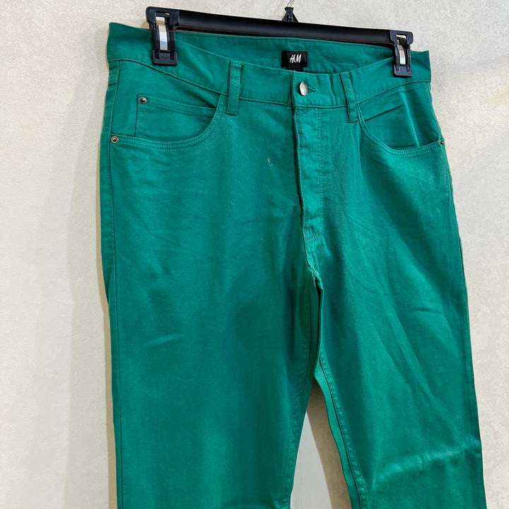 H&M COTTON PANT WITH STRETCH