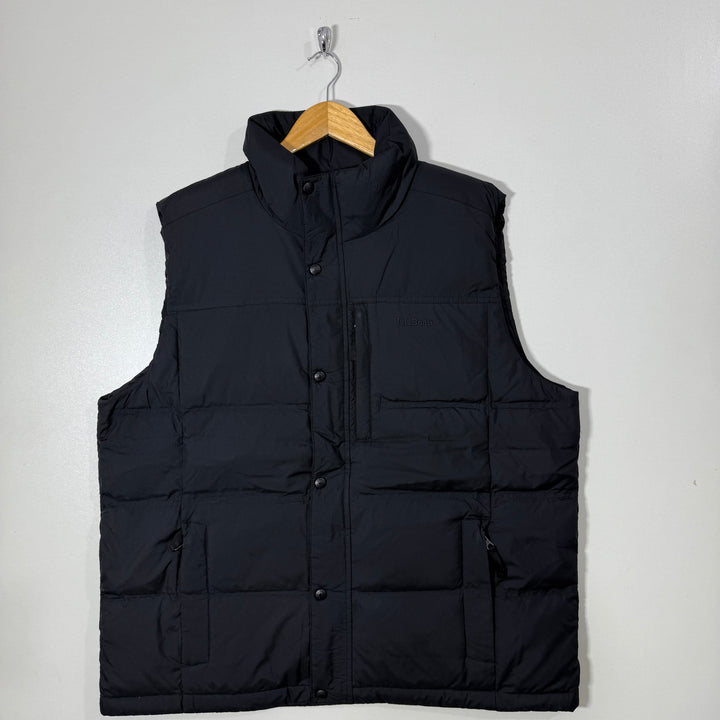 LL BEAN DUCK DOWN PUFFER JACKET BLACK COLOUR