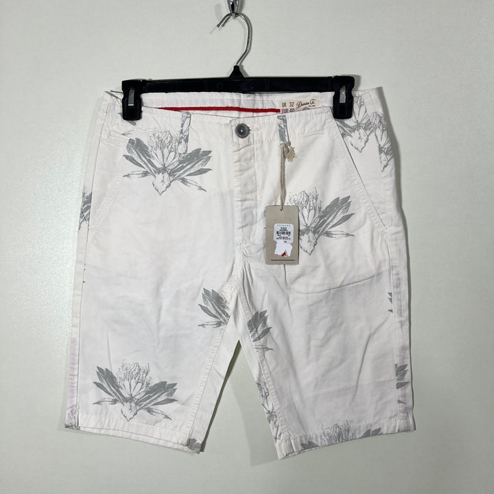 DENIM CO PRINTED COTTON SHORT BRAND NEW