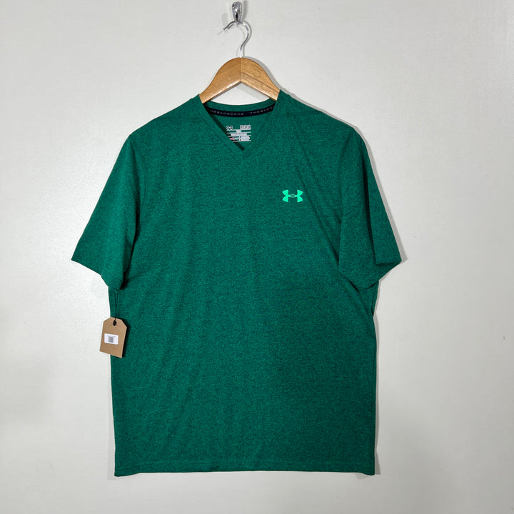 UNDER ARMOUR HEATGEAR V NECK SPORT TSHIRT