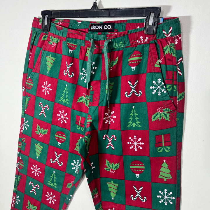IRON CO PRINTED COTTON JOGGER PANT