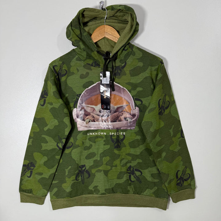 STAR WARS CAMOUFLAGE SWEAT HOODIE BRAND NEW INNER FLEECE