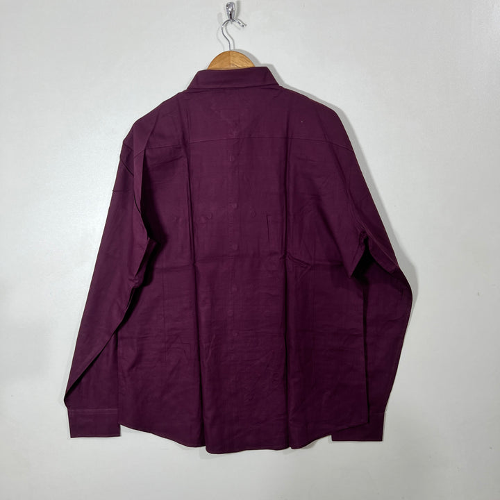 TAROCASH SLIM FIT COTTON SHIRT