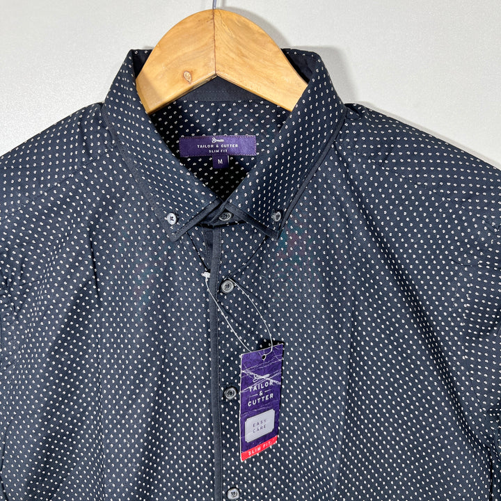 TAILOR & CUTTER BUTTON DOWN HALF SLEEVES SHIRT BRAND NEW