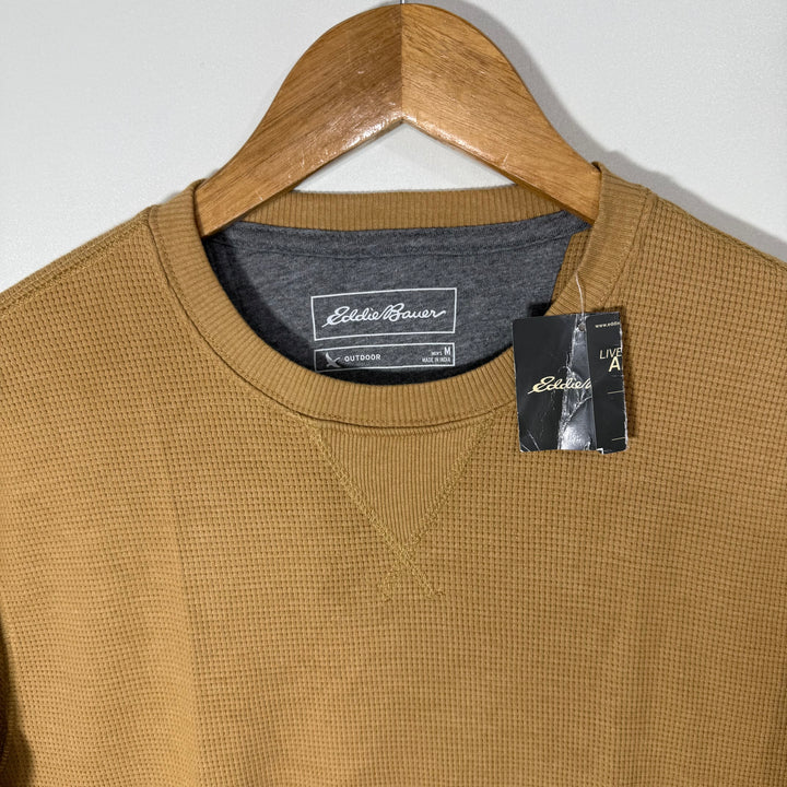 EDDIE BAUER KNITWEAR LONG SLEEVES COTTON TSHIRT BRAND NEW