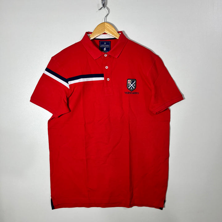 VALECUATRO COTTON POLO TSHIRT