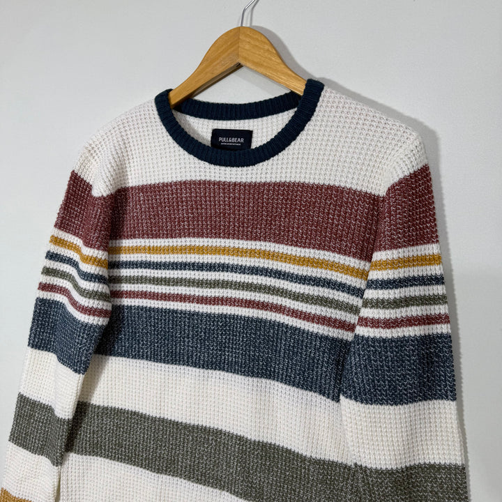 PULL & BEAR KNITWEAR COTTON SWEATER