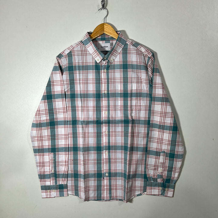 GOOD FELLOW &CO BUTTON DOWN CASUAL COTTON SHIRT