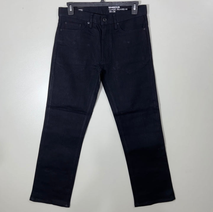 HAMILTON CLASSIC RELAXED FIT DENIM PANT WITH STRETCH